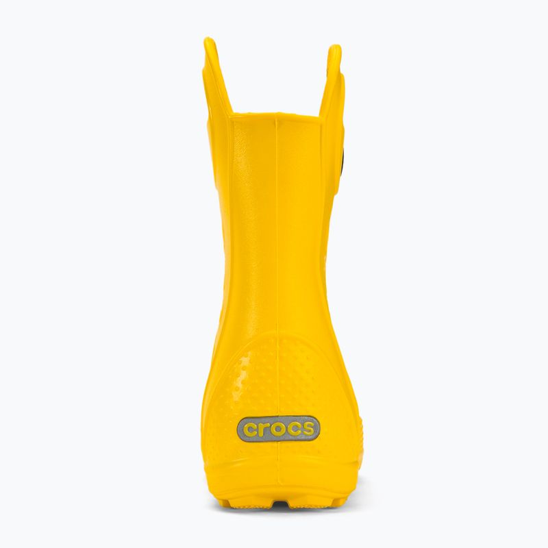 Crocs Handle Rain Boot Kinder gelb