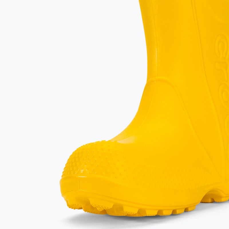 Crocs Handle Rain Boot Kinder gelb