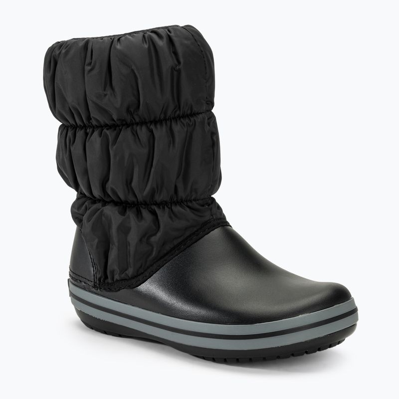 Crocs Winter Puff Damen Schneestiefel schwarz/kohlefarben