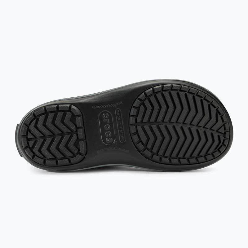 Crocs Winter Puff Damen Schneestiefel schwarz/kohlefarben 4