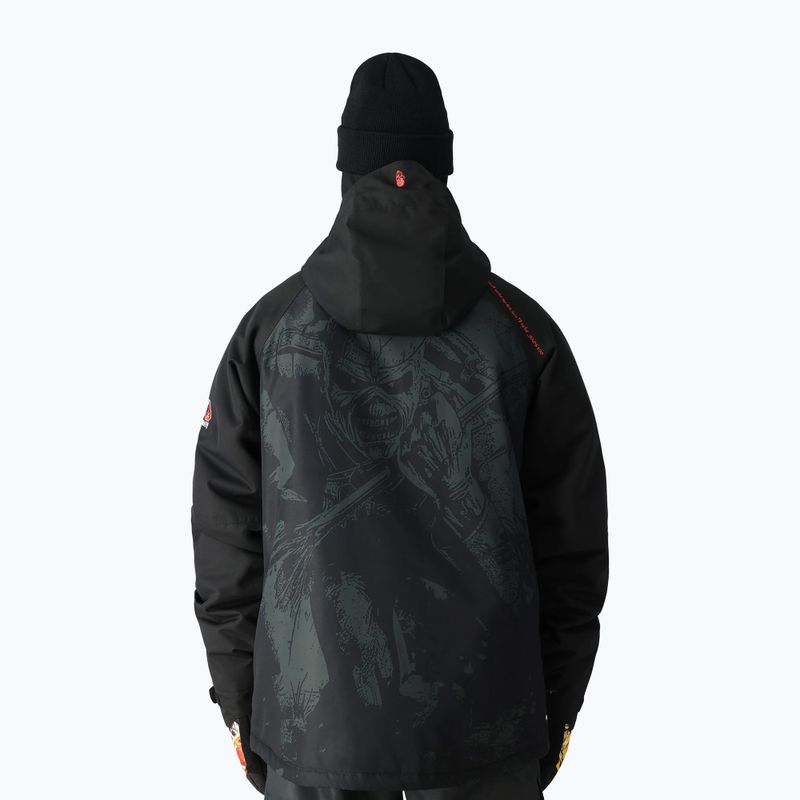 Snowboardjacke Herren 686 Geo iron maden trooper black 3