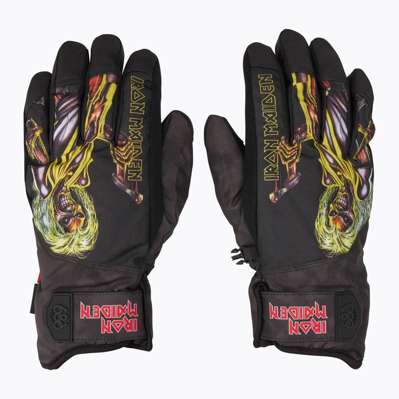 Snowboardhandschuhe 686 Primer iron maiden eddies black 2