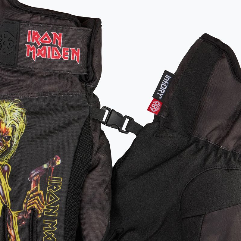 Snowboardhandschuhe 686 Primer iron maiden eddies black 5