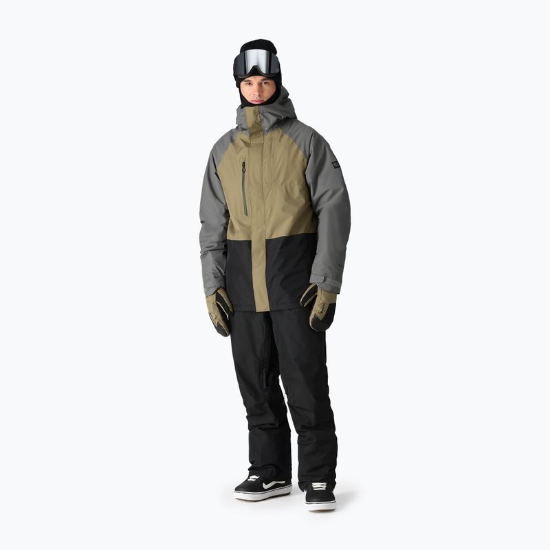 Snowboardjacke Herren 686 Gore-Tex Core Insulated rhino grey colorblock 2