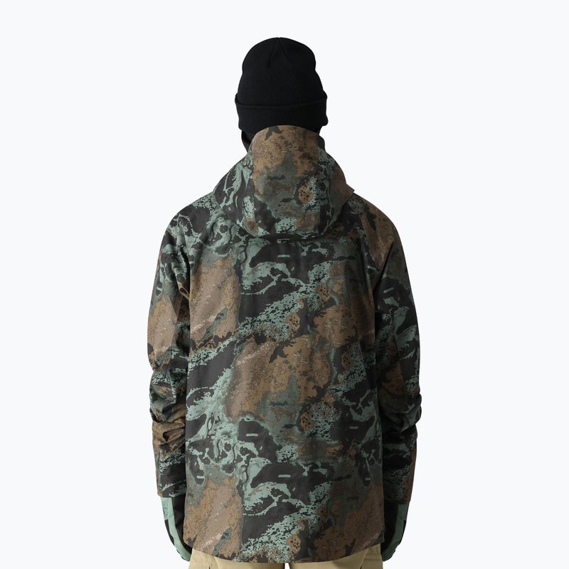 Snowboardjacke Herren 686 Hydra Thermagraph cypress green hemisphere 3