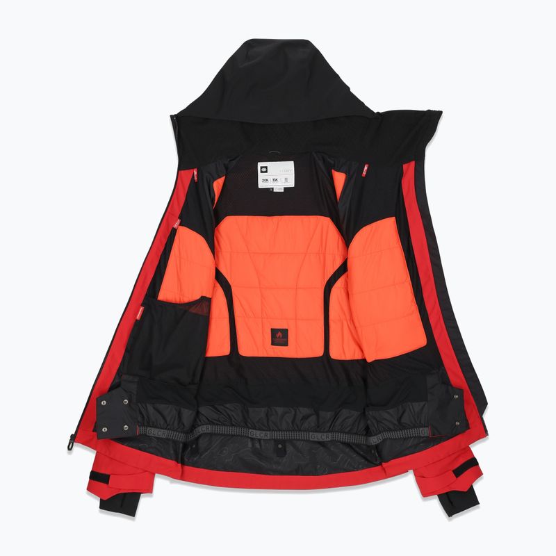 Snowboardjacke Herren 686 Hydra Thermagraph true red colorblock 8