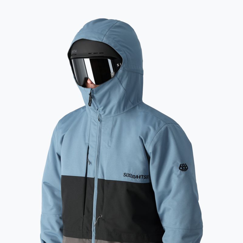 Snowboardjacke Herren 686 Smarty 3-in-1 Form stellar blue colorblock 4