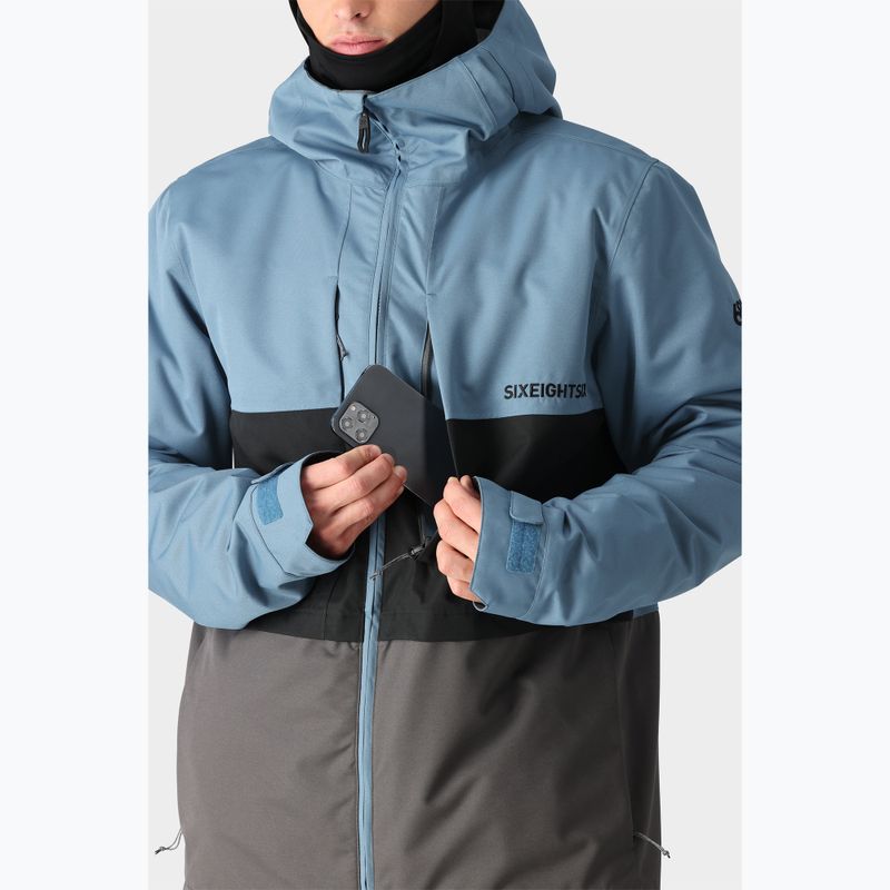 Snowboardjacke Herren 686 Smarty 3-in-1 Form stellar blue colorblock 6