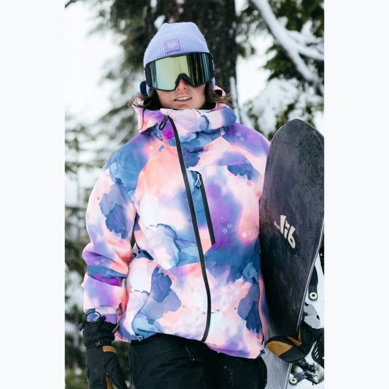 Snowboardjacke Damen 686 Hydra tulip ink 8