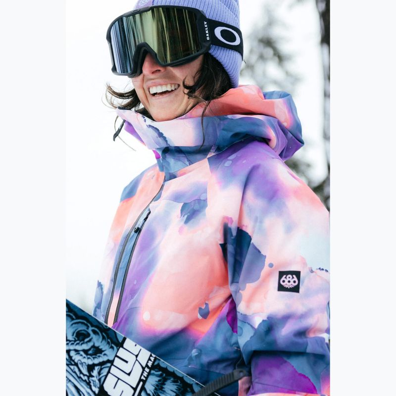 Snowboardjacke Damen 686 Hydra tulip ink 10