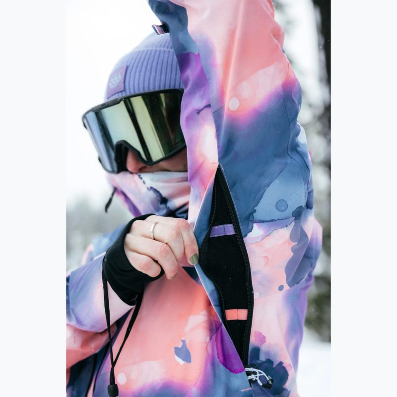 Snowboardjacke Damen 686 Hydra tulip ink 13