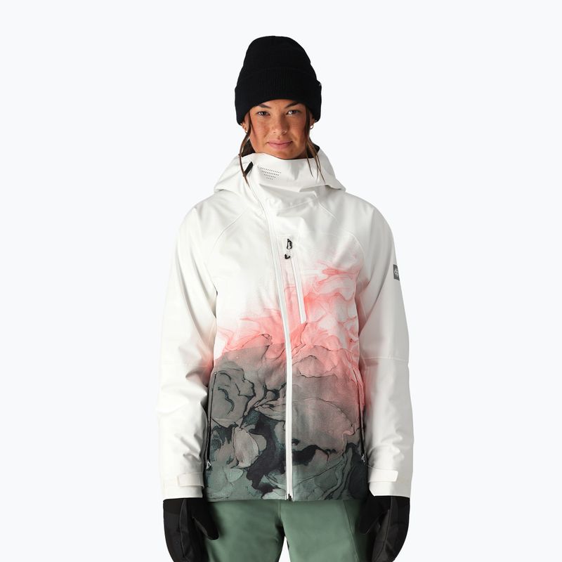 Snowboardjacke Damen 686 Hydra white cypress cloudbreak