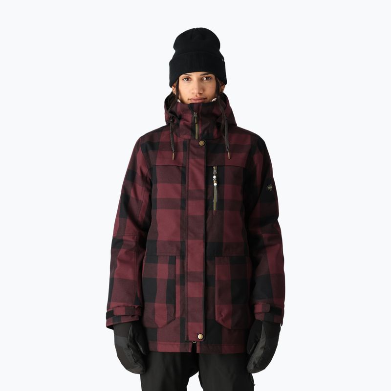 Snowboardjacke Damen 686 Spirit sassafras plaid