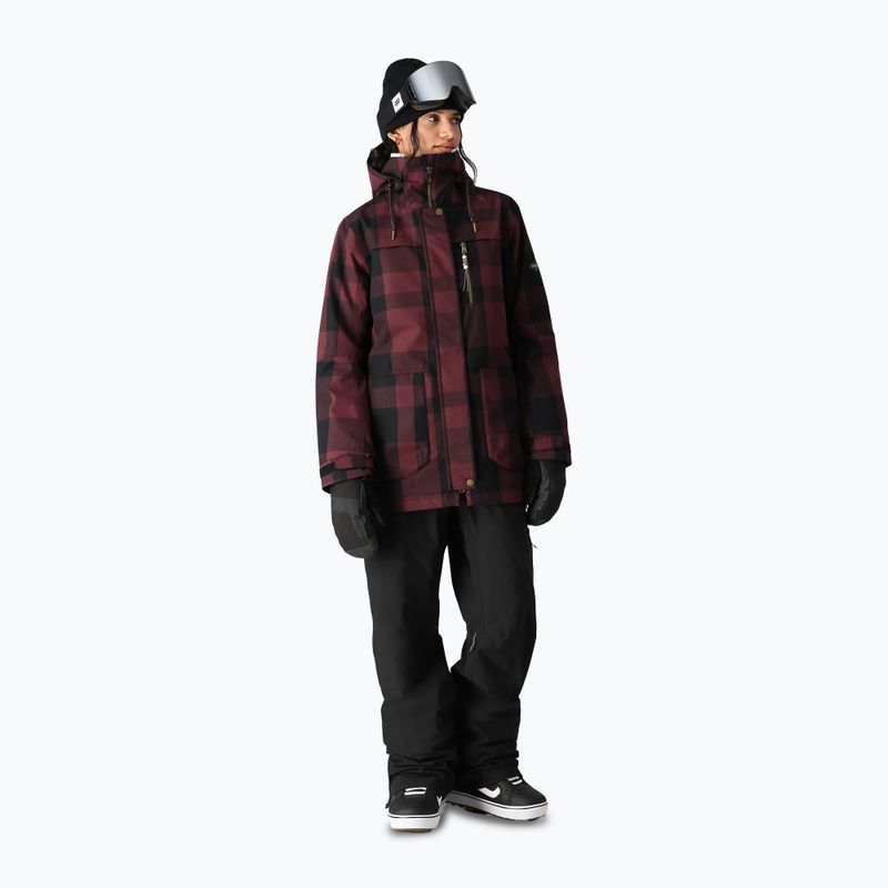 Snowboardjacke Damen 686 Spirit sassafras plaid 2