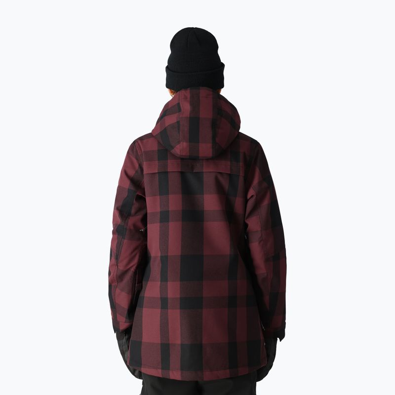 Snowboardjacke Damen 686 Spirit sassafras plaid 3
