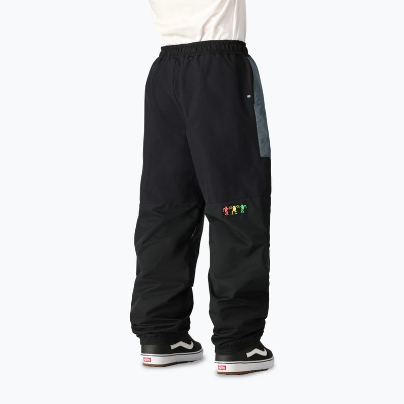 Snowboardhose Herren 686 Ghost keith haring denim colorblock 3