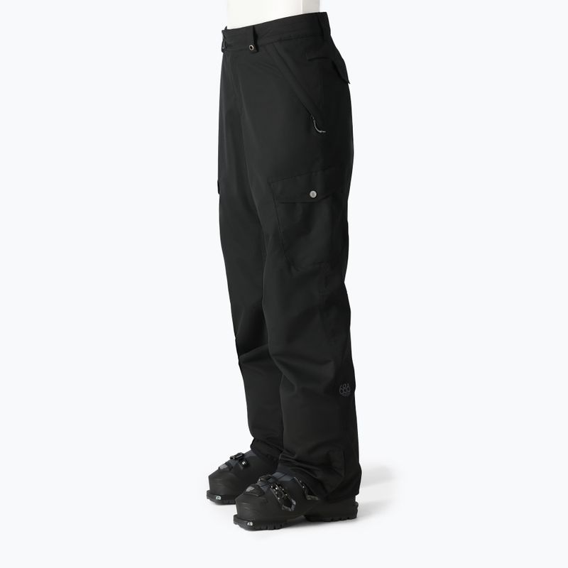 Snowboardhose Damen 686 Aura Cargo black 4
