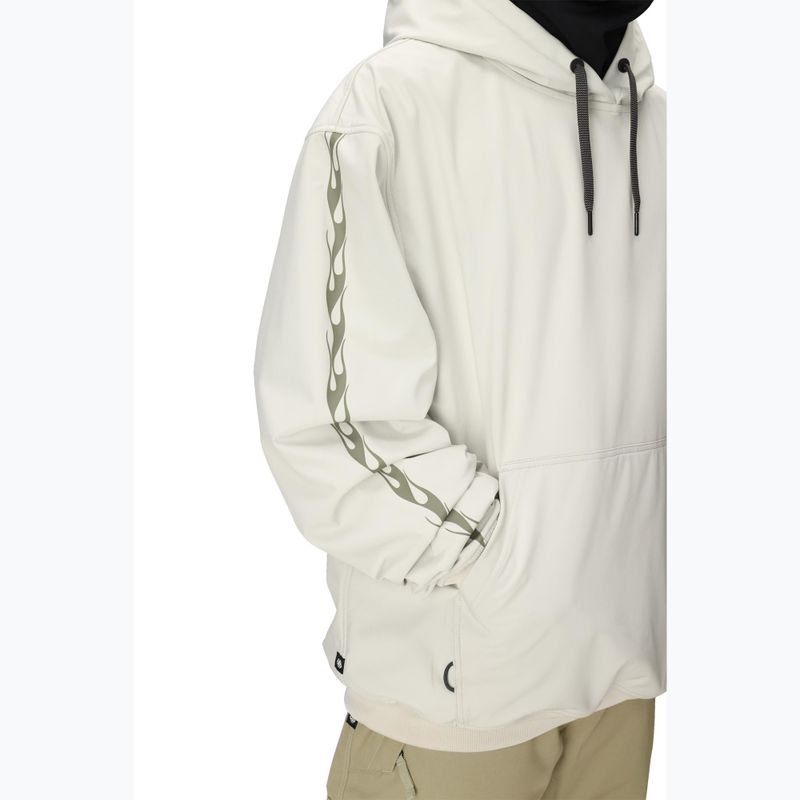 Herren Snowboard-Hoodie 686 Waterproof Team Hoody limestone 5