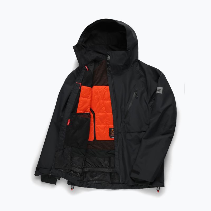 Herren Snowboardjacke 686 Hydra Thermagraph black 8