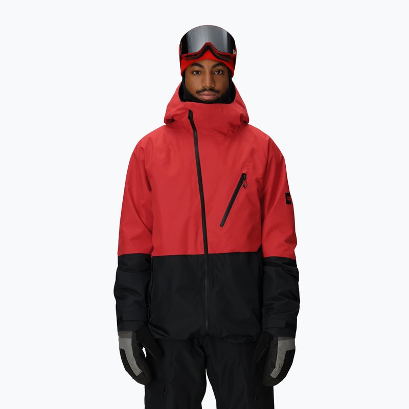 Herren Snowboardjacke 686 Hydra Thermagraph true red colorblock