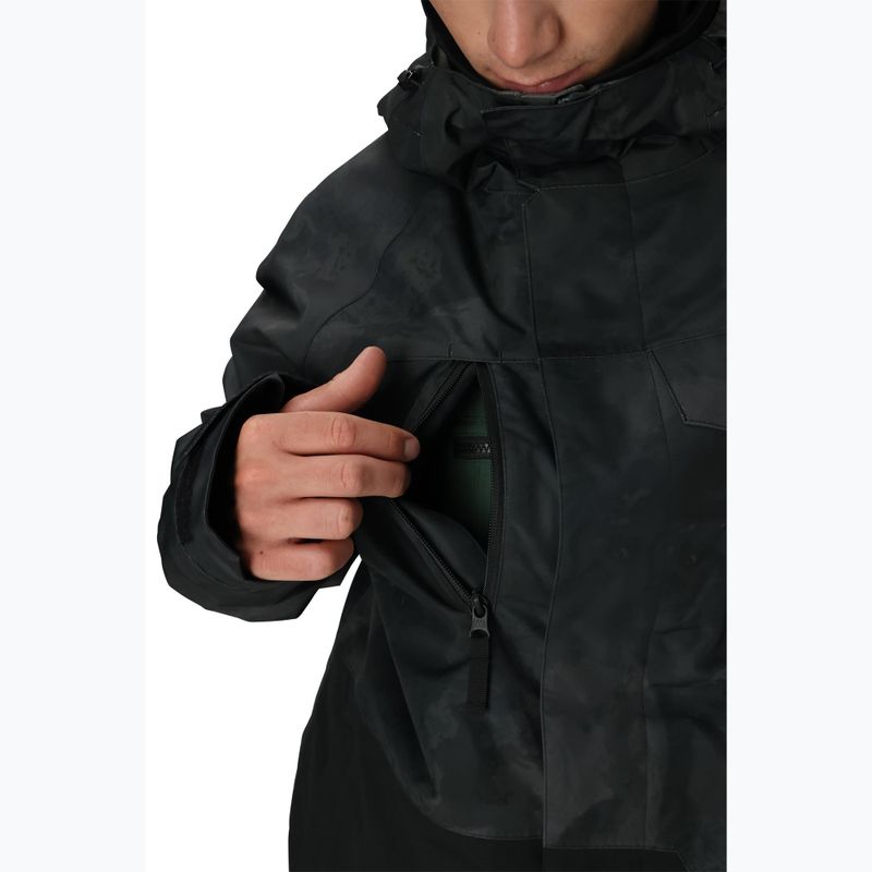Herren-Snowboardjacke 686 Geo Insulated black hemisphere 7