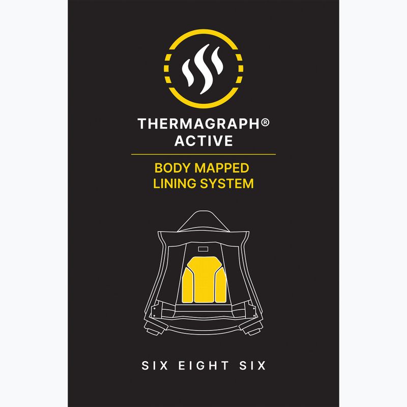 Herren Snowboardjacke 686 Gore-Tex GT Thermagraph black 9