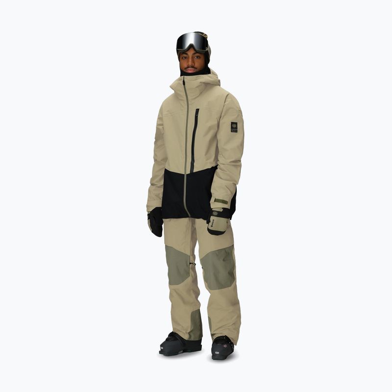 Herren Snowboardjacke 686 Gore-Tex GT Thermagraph sage colorblock 2