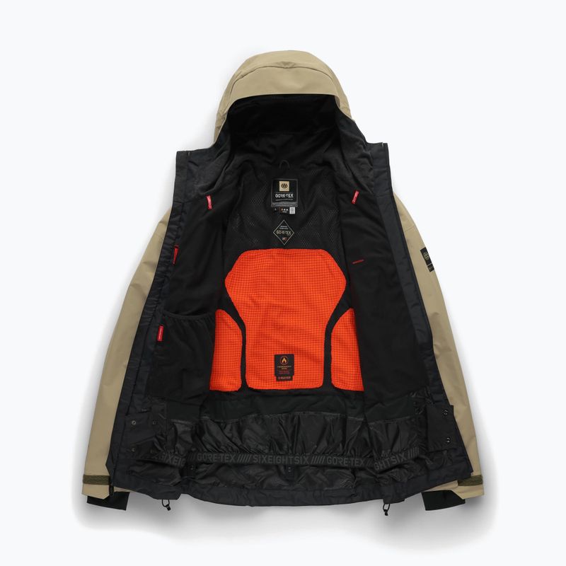 Herren Snowboardjacke 686 Gore-Tex GT Thermagraph sage colorblock 8
