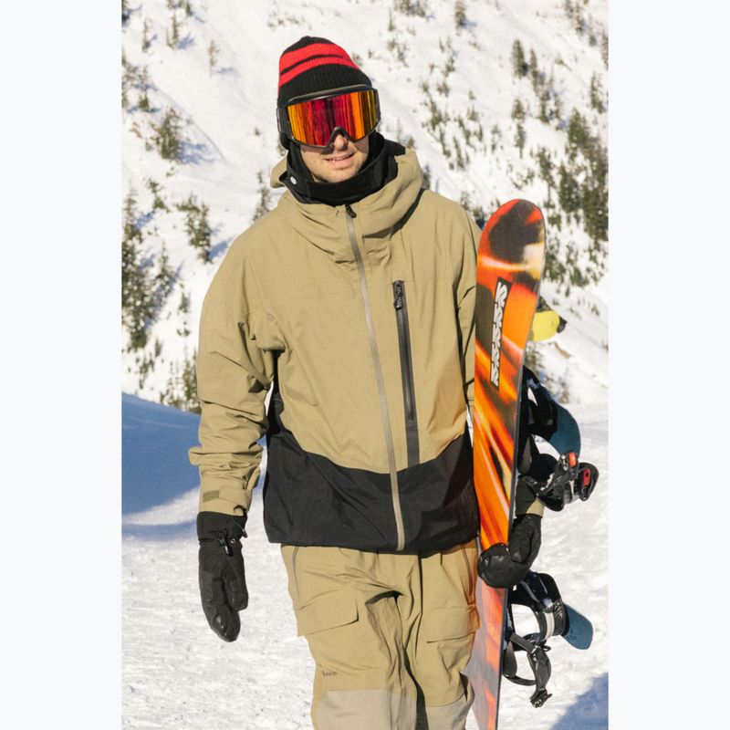 Herren Snowboardjacke 686 Gore-Tex GT Thermagraph sage colorblock 10