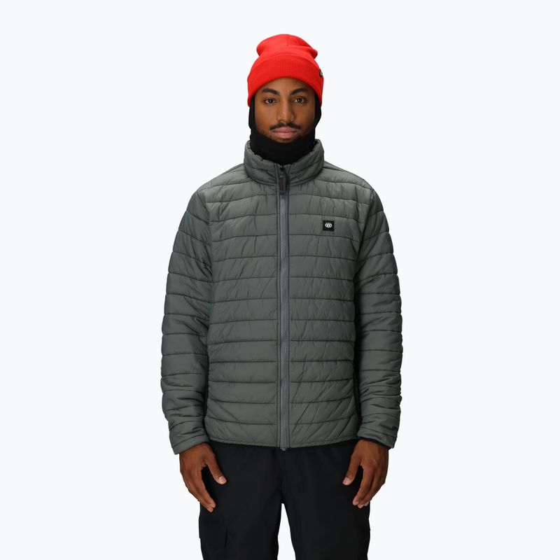 Herren-Snowboardjacke 686 Smarty 3IN1 Form charcoal colorblock 3