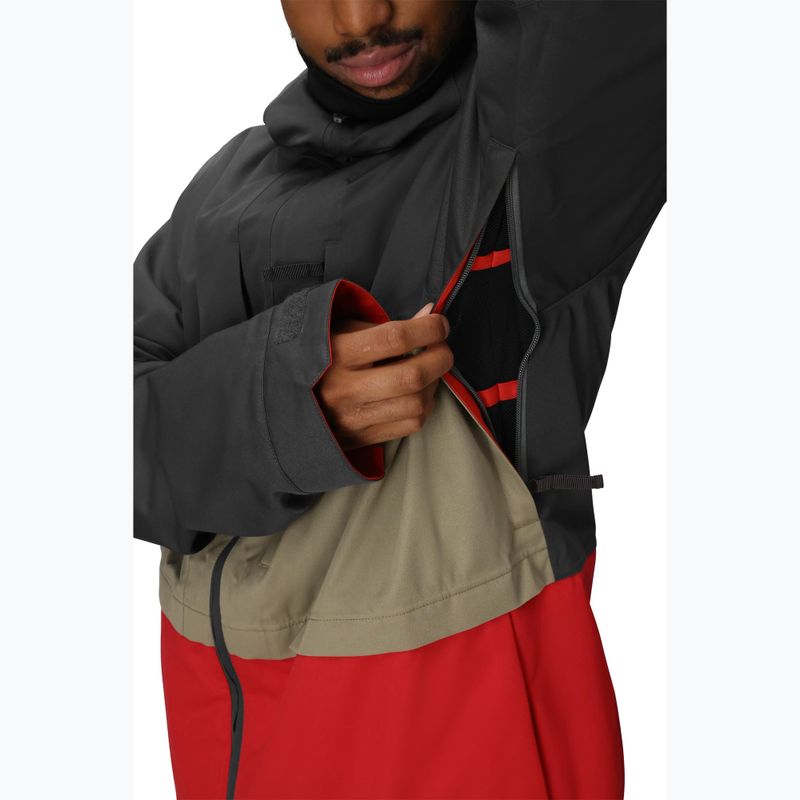 Herren-Snowboardjacke 686 Smarty 3IN1 Form charcoal colorblock 9