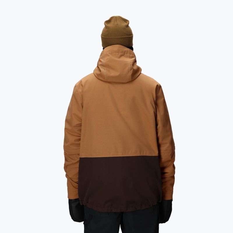 Herren-Snowboardjacke 686 Smarty 3IN1 Form caramel colorblock 5