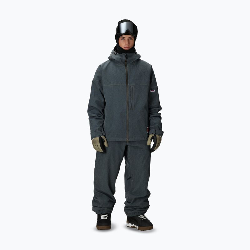 Herren Snowboardhose 686 Deconstructed Dojo navy denim 2