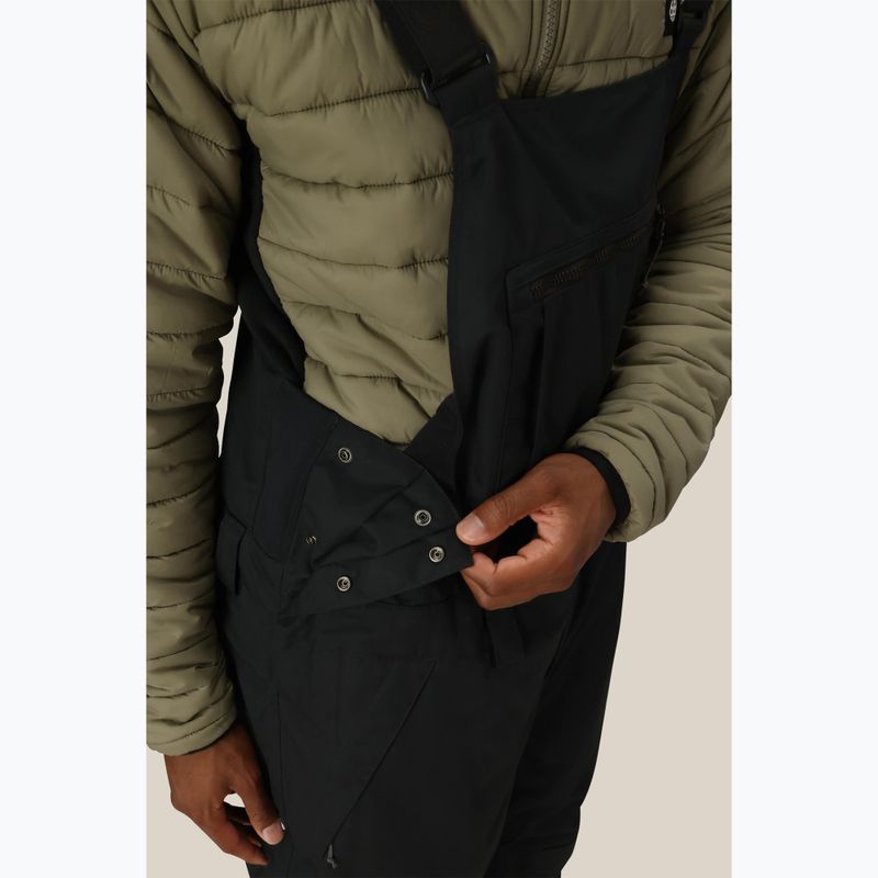 Herren Snowboard-Latzhose 686 Hot Lap Insulated Bib black 5