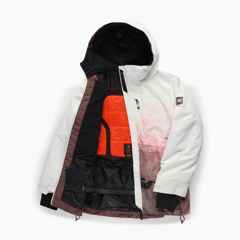 Damen Snowboardjacke 686 Hydra Thermagraph peppercorn cloudbreak 8