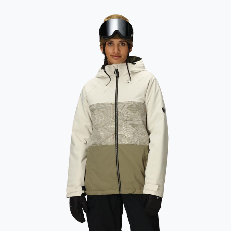 Damen Snowboardjacke 686 Athena Insulated limestone colorblock 4