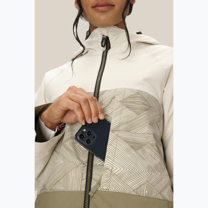 Damen Snowboardjacke 686 Athena Insulated limestone colorblock 7