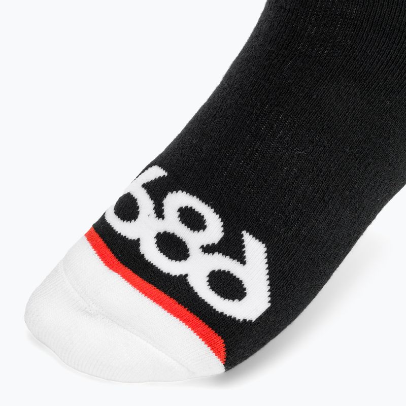 Snowboard-Socken für Herren 686 NASA 2 pairs black/red/white 5
