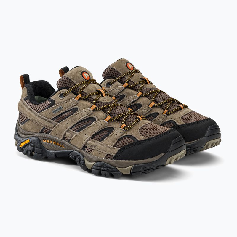 Herren Wanderschuhe Merrell Moab 2 Leather GTX braun J18427 4