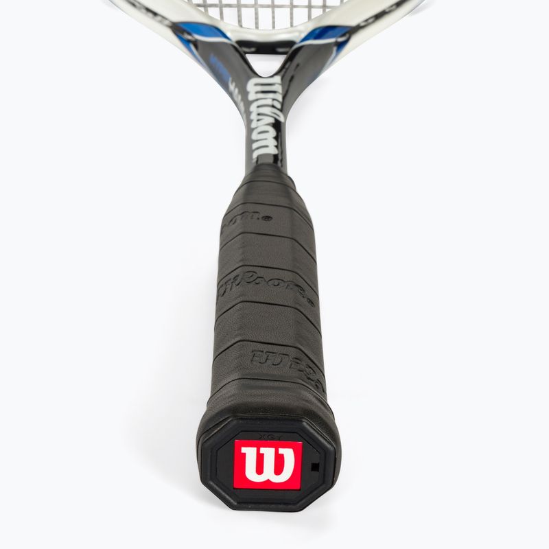 Wilson Hyper Hammer 120 blau/weiss Squashschläger 3