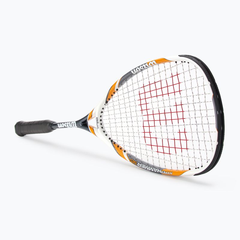 Wilson Hyper Hammer 145 orange/grau Squashschläger 2