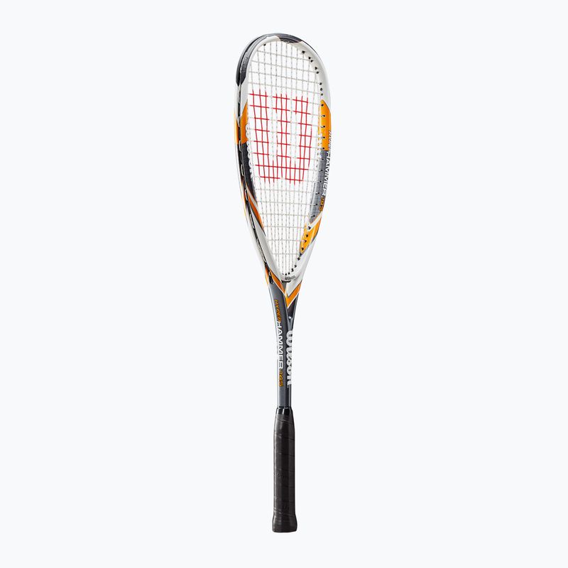 Wilson Hyper Hammer 145 orange/grau Squashschläger 7
