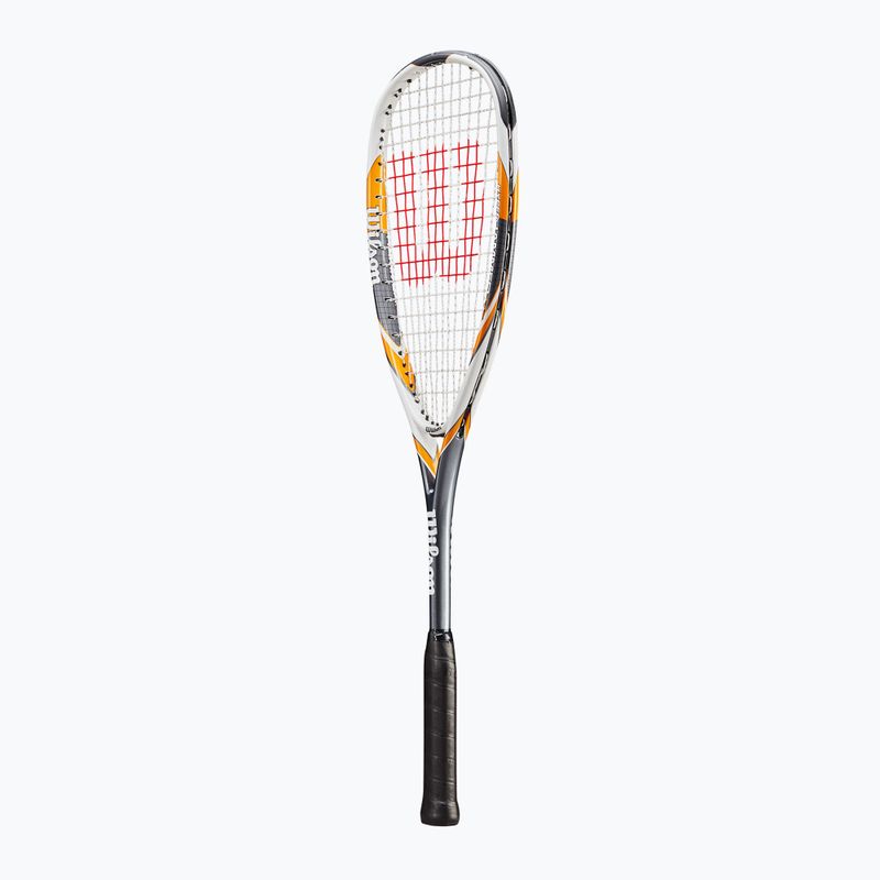 Wilson Hyper Hammer 145 orange/grau Squashschläger 8