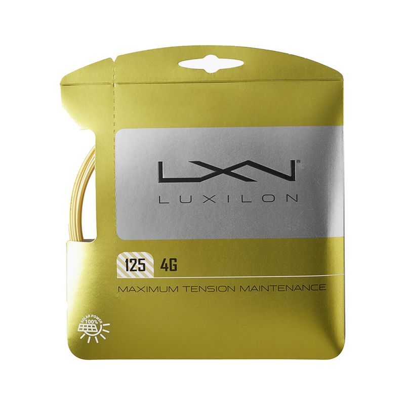 Tennissaite Luxilon 4G 125 Set Go 12 2 m gold WRZ997110