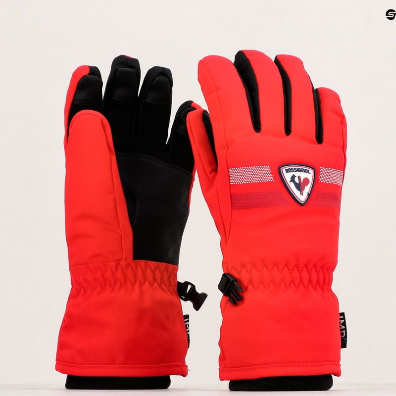 Rossignol Jr Roc Impr G sports rot Kinder-Skihandschuh