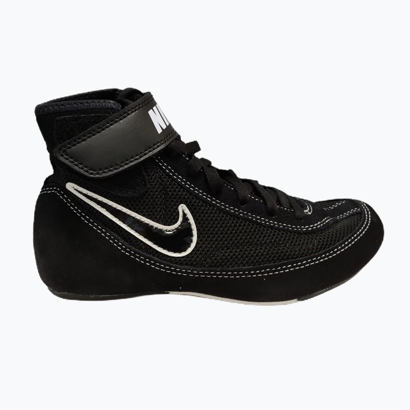 Nike Speedsweep VII Kinder Wrestling Schuhe schwarz/weiß/schwarz 8