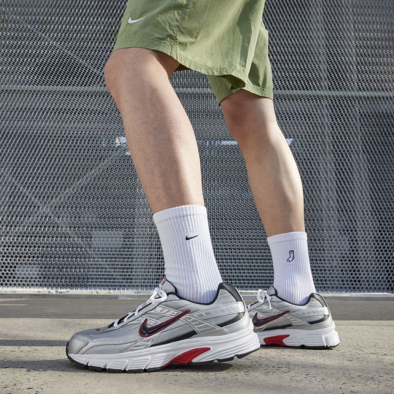 Herren-Laufschuhe Nike Initiator metallic silver/white/black 8