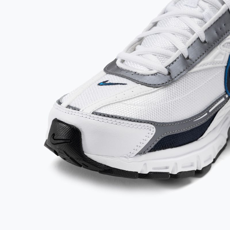 Nike Initiator Herren Laufschuhe Weiß/Metallic Cool Grau/Obsidian 7