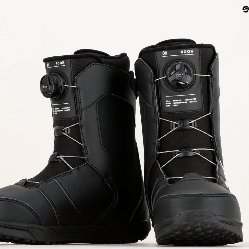 Herren Snowboardschuhe RIDE Rook schwarz 6