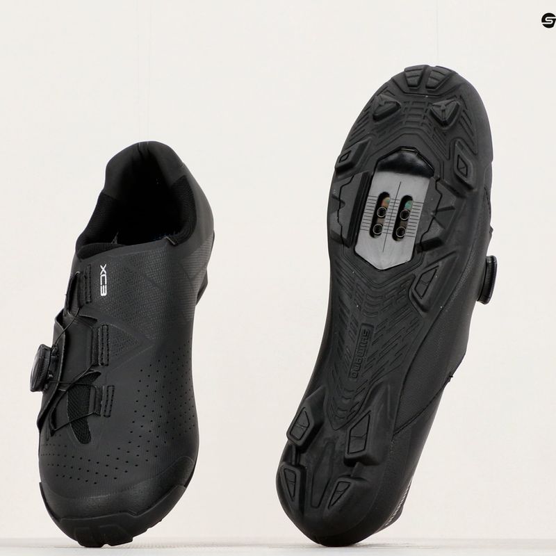 Herren MTB-Radschuhe Shimano SH-XC300 schwarz 12